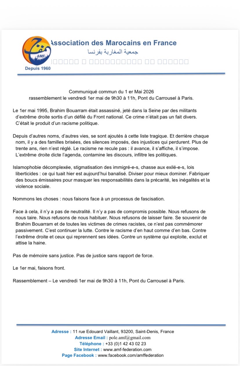 1er mai 1