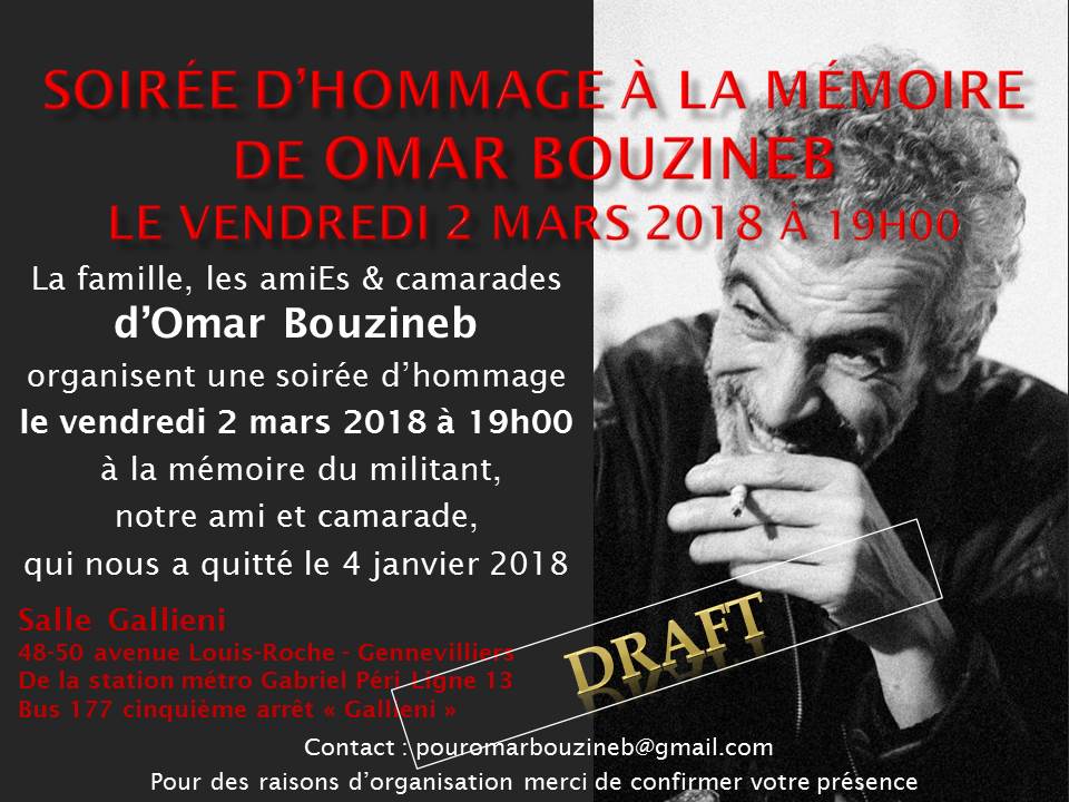affiche hommage Omar Bouzineb