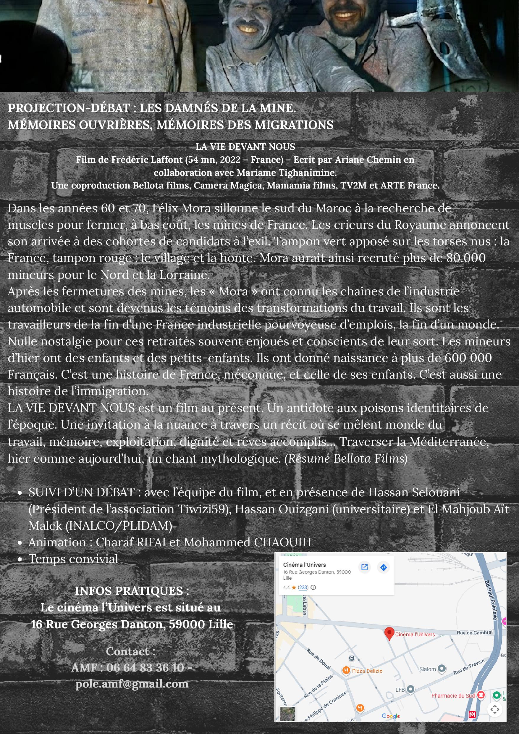 Affiche Projection debat la vie devant nous page 002