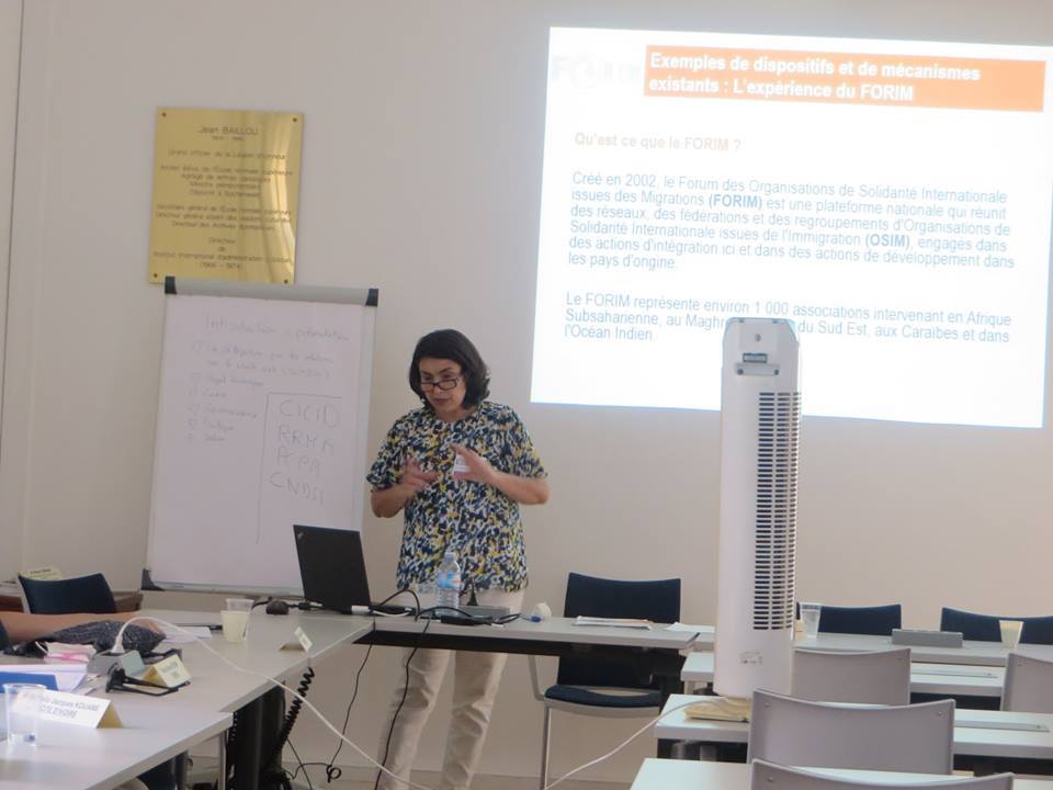 Souad présidente de l'AMF