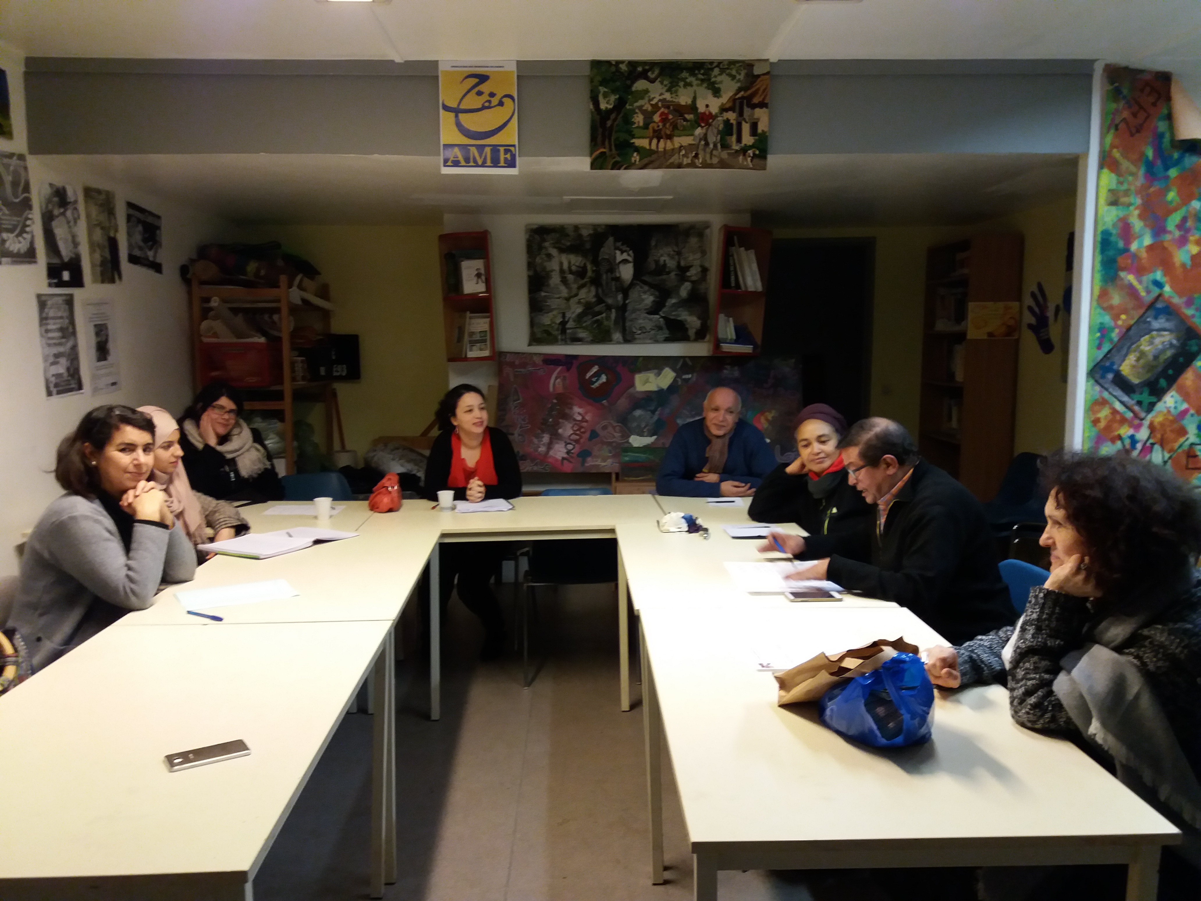 AMF réunion au siège